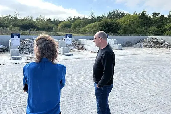 Byggeaffald bliver til ressourcer